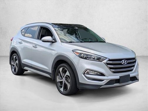 Molten Silver 2018 Hyundai TUCSON Limited