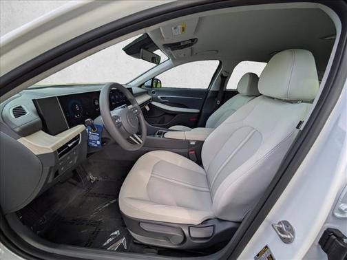 Serenity White 2026 Hyundai SONATA Hybrid Base