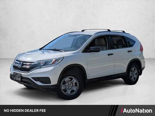White Diamond Pearl 2015 Honda CR-V LX