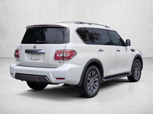 Pearl White Tricoat 2019 Nissan Armada SL