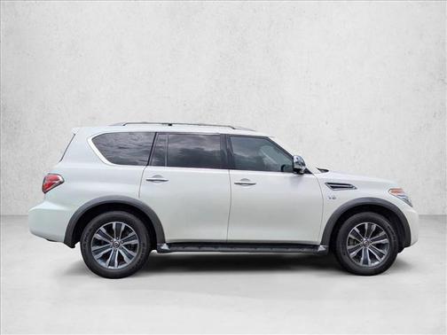 Pearl White Tricoat 2019 Nissan Armada SL