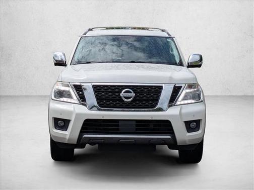 Pearl White Tricoat 2019 Nissan Armada SL