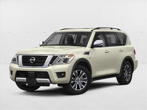 Pearl White Tricoat 2019 Nissan Armada SL