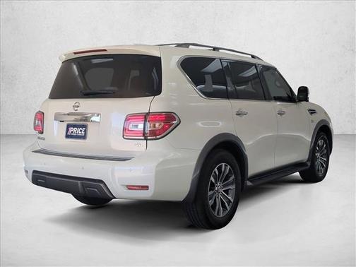 Pearl White Tricoat 2019 Nissan Armada SL