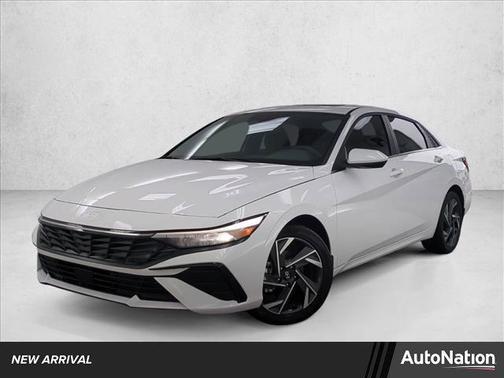 Serenity White 2024 Hyundai ELANTRA SEL