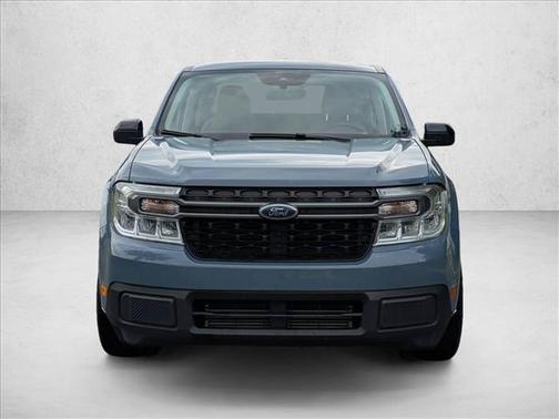 Azure Gray Metallic Tri-Coat 2024 Ford Maverick XLT