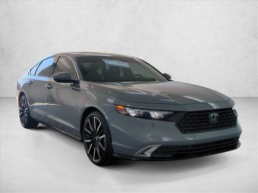 Meteorite Gray Metallic 2025 Honda Accord Hybrid Touring