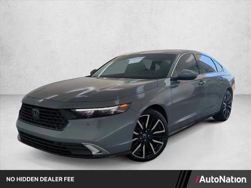 Meteorite Gray Metallic 2025 Honda Accord Hybrid Touring
