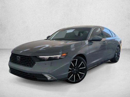 Meteorite Gray Metallic 2025 Honda Accord Hybrid Touring