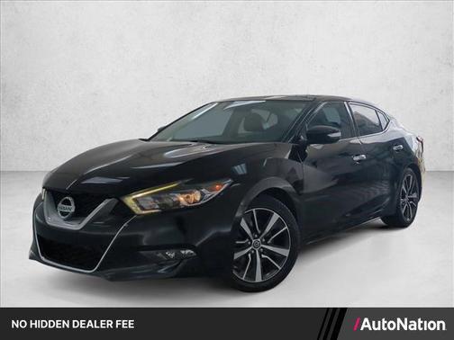 Super Black 2017 Nissan Maxima 3.5 SL