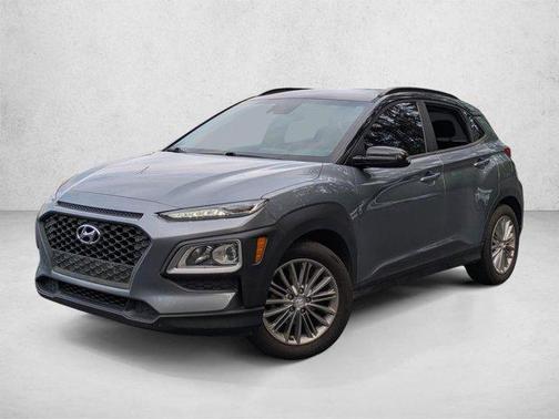 Sonic Silver w/Black Roof 2019 Hyundai KONA SEL