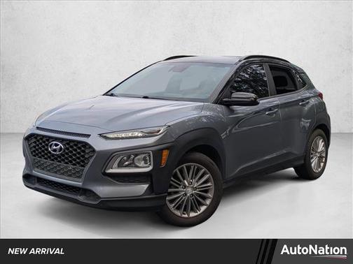 Sonic Silver w/Black Roof 2019 Hyundai KONA SEL