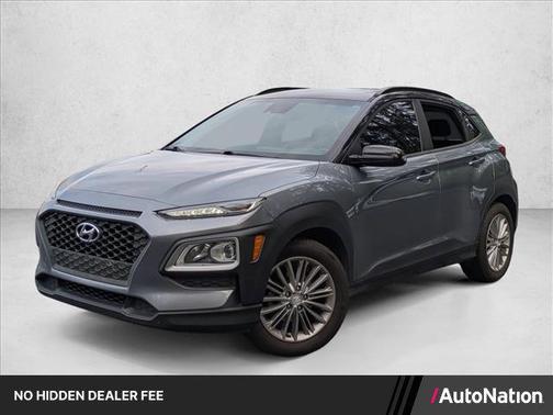 Sonic Silver w/Black Roof 2019 Hyundai KONA SEL