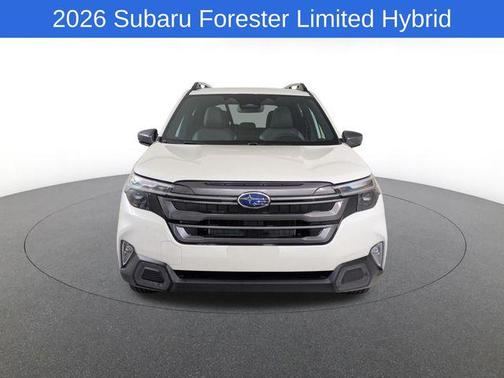 Crystal White 2026 Subaru Forester Hybrid Limited