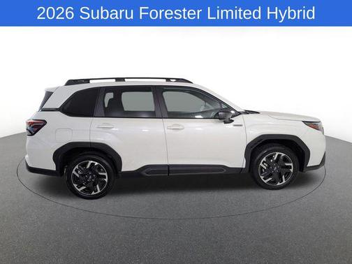 Crystal White 2026 Subaru Forester Hybrid Limited