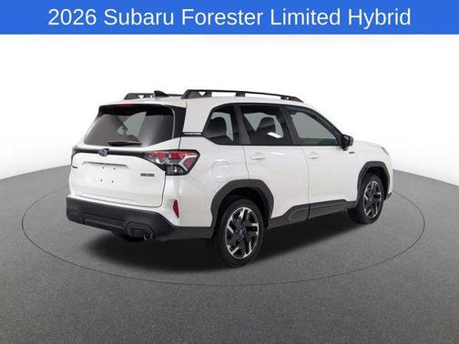Crystal White 2026 Subaru Forester Hybrid Limited