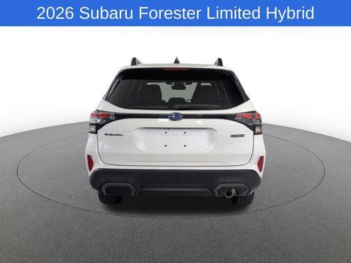Crystal White 2026 Subaru Forester Hybrid Limited