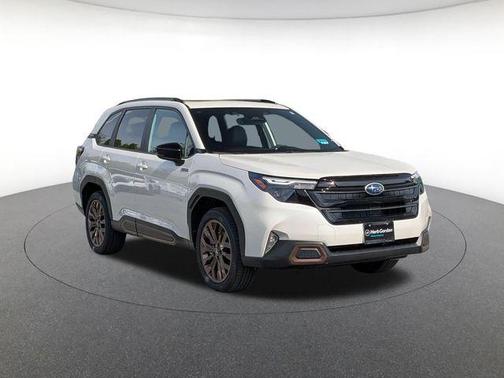 White 2026 Subaru Forester Hybrid Sport