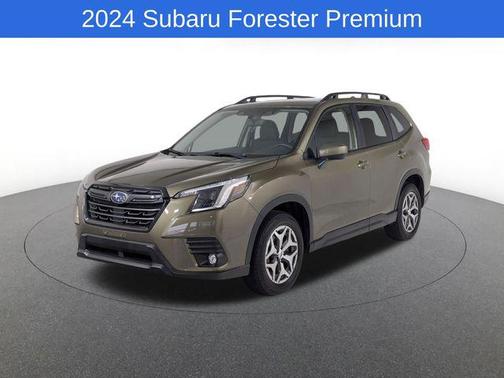 Green Metallic 2024 Subaru Forester Premium