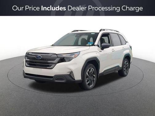 Crystal White 2026 Subaru Forester Hybrid Limited