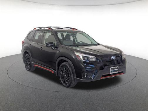 Crystal Black Silica 2021 Subaru Forester Sport