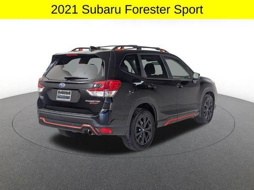 Crystal Black Silica 2021 Subaru Forester Sport