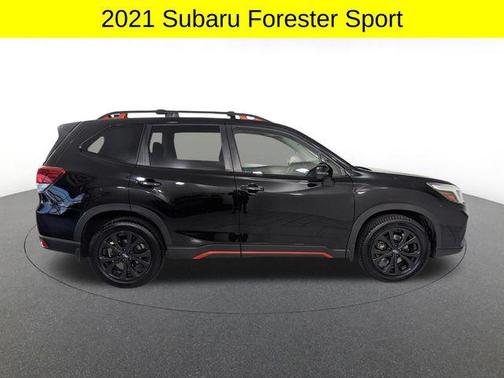 Crystal Black Silica 2021 Subaru Forester Sport