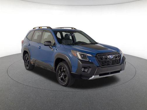 Blue 2022 Subaru Forester Wilderness