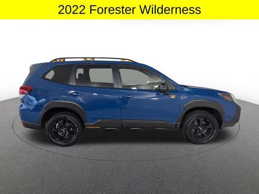 Blue 2022 Subaru Forester Wilderness
