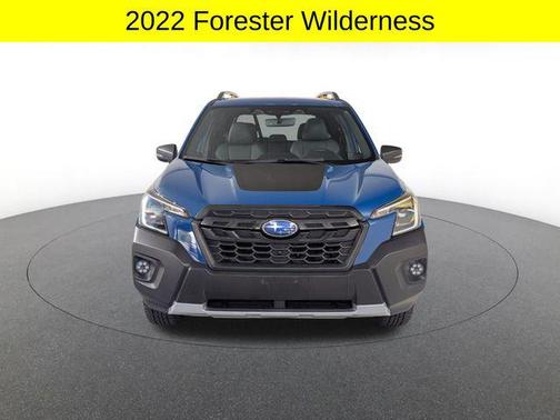 Blue 2022 Subaru Forester Wilderness