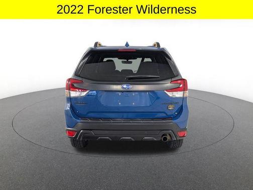Blue 2022 Subaru Forester Wilderness
