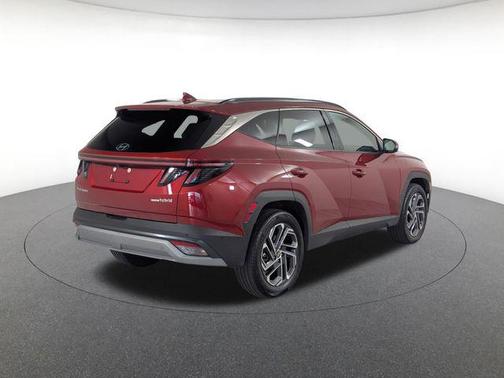 Red 2025 Hyundai TUCSON Hybrid Limited