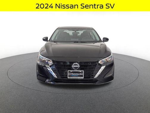 Super Black 2024 Nissan Sentra SV