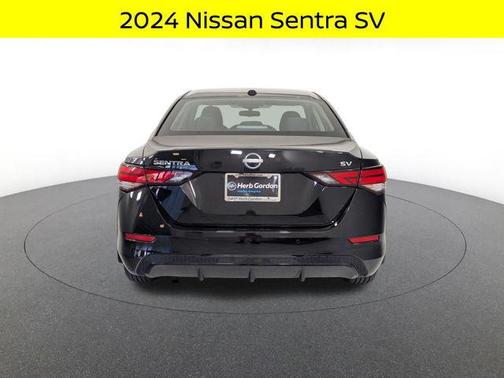 Super Black 2024 Nissan Sentra SV