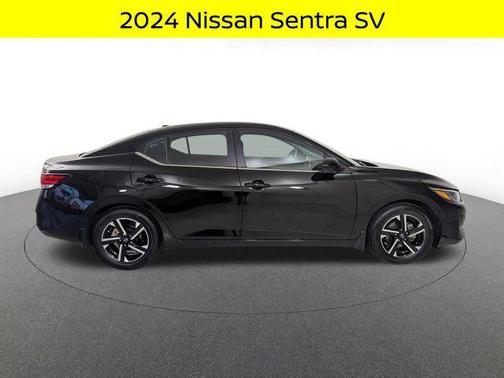 Super Black 2024 Nissan Sentra SV
