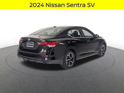 Super Black 2024 Nissan Sentra SV