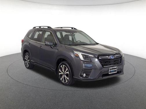 Gray Metallic 2023 Subaru Forester Limited