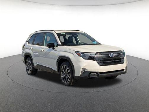 White 2026 Subaru Forester Hybrid Touring