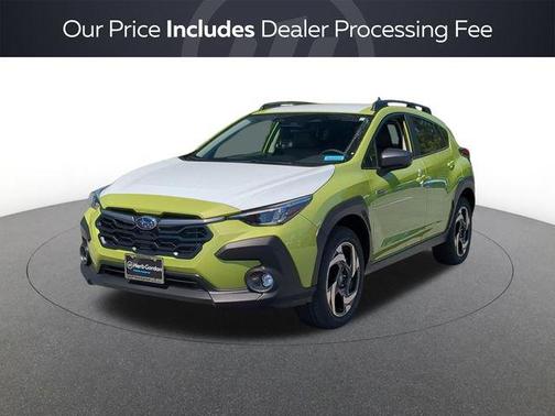 Yellow 2026 Subaru Crosstrek Hybrid Base