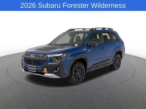 Blue 2026 Subaru Forester Wilderness
