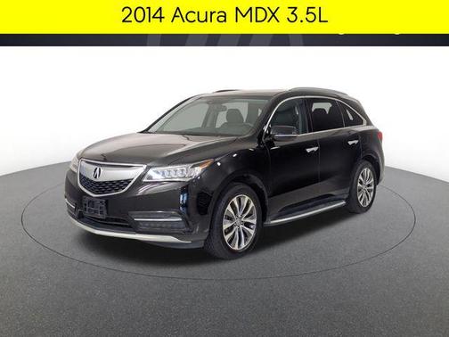 Crystal Black Pearl 2014 Acura MDX 3.5L Technology Package