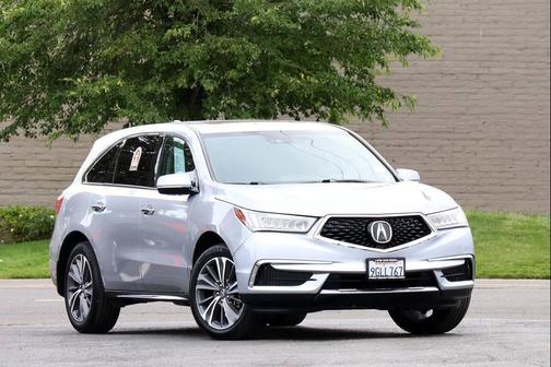 Lunar Silver Metallic 2019 Acura MDX 3.5L w/Technology Package