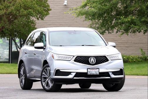 Lunar Silver Metallic 2019 Acura MDX 3.5L w/Technology Package