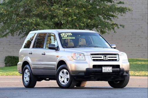 Desert Rock Metallic 2007 Honda Pilot LX