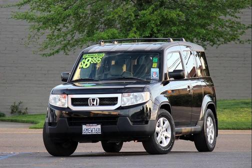 Crystal Black Pearl 2010 Honda Element EX AWD 4dr SUV 5A