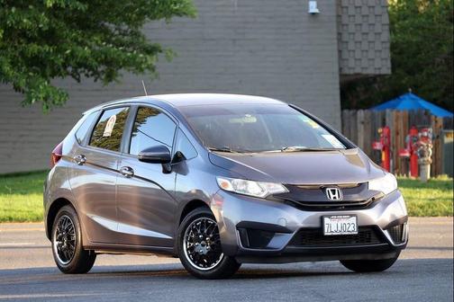 Modern Steel Metallic 2015 Honda Fit LX