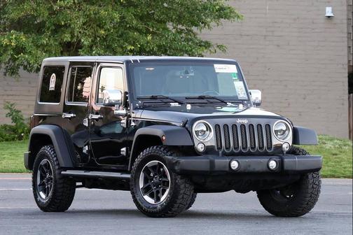 Black Clearcoat 2016 Jeep Wrangler Unlimited Sport