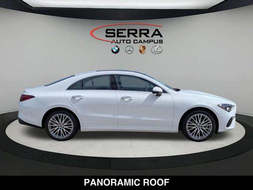 Polar White 2026 Mercedes-Benz CLA 250 4MATIC