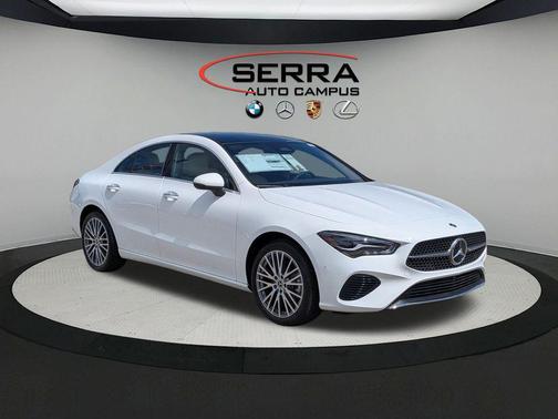 Polar White 2026 Mercedes-Benz CLA 250 4MATIC