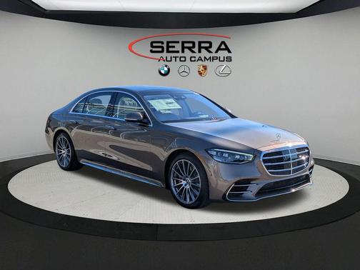 Sonoran Brown/Obsidian Bl 2026 Mercedes-Benz S-Class 4MATIC